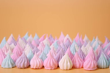 Renkli şeker arkaplan ve doku. Tayland hindistan cevizi şekeri veya Allure şekeri (Ar Lua), ünlü Tayland tatlısıdır.