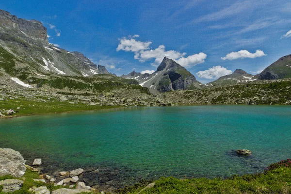 White Lake Natural Park Veglia Devero Western Italian Alps — Stock Photo, Image