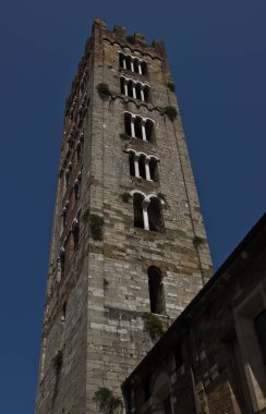 Lucca'nın kiliseler kulelerden birini