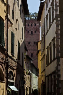 Ortaçağ Lucca şehir merkezi