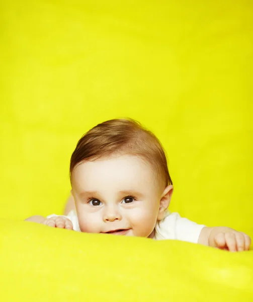 Baby boy smiling — Stock Photo, Image