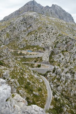 Bisiklete binme road Sa Colobra