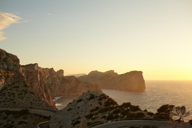 Cap Formentor gün batımında
