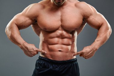gömleksiz adam ABS işaret