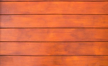 Yatay ahşap tahıl yüzeyi (boyanmış kahverengi) arkaplan ve doku için