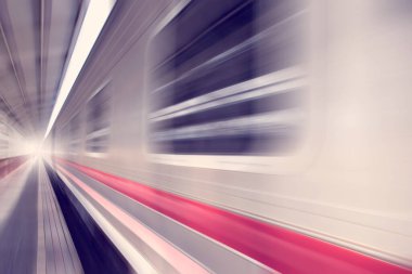 Tren Hızı hareketinin ögeleri soyut arkaplan