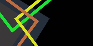 Pankart, poster, broşür, sosyal çalışma, tasarım ve grafik çalışmaları için siyah soyut arkaplan