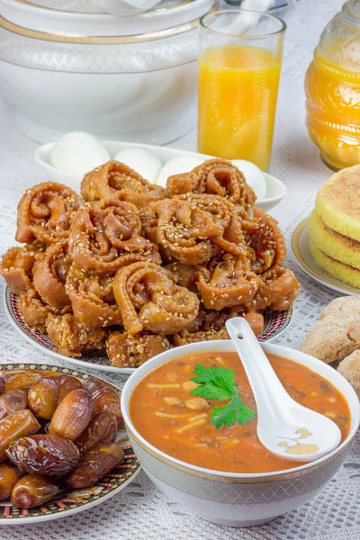 Comida marroquina, tradicional — Fotografia de Stock