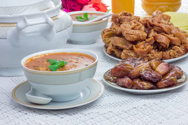 Comida marroquina, tradicional — Fotografia de Stock