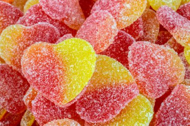 renkli şeker arka plan değişir