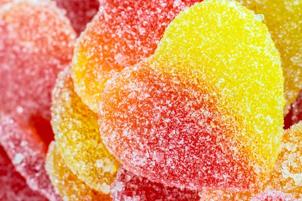 Kolorowe różnią się od tła candy — Zdjęcie stockowe