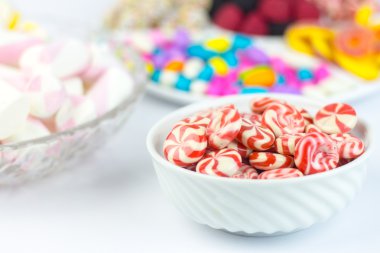renkli şeker arka plan değişir