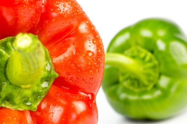 Taze biber lezzetli arka plan