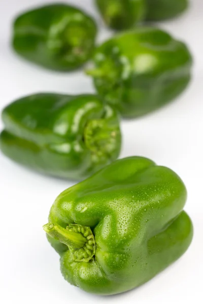 Φρέσκες πιπεριές υπόβαθρο νόστιμες — Φωτογραφία Αρχείου
