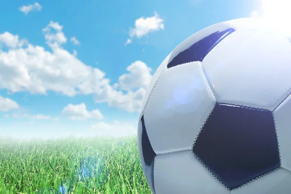 Schöner Fußball Hintergrund — Stockfoto