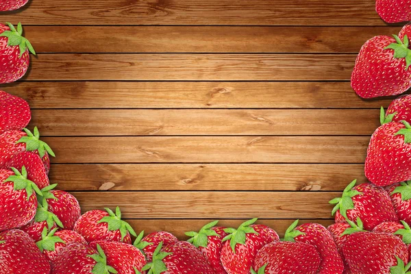 Beau fond de fraise — Photo