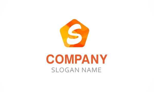 Logo nowe logo słodki wektor — Zdjęcie stockowe