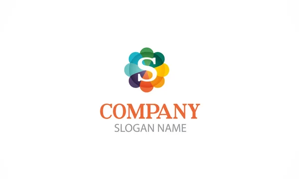 Logo nieuwe zoete logo vector — Stockfoto