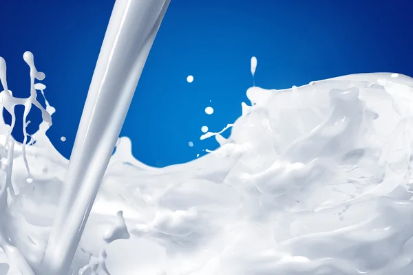 Fondo de salpicadura de leche —  Fotos de Stock