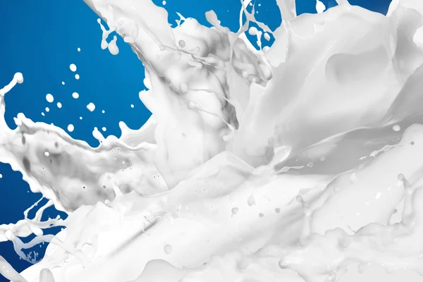 Fondo de salpicadura de leche — Foto de Stock