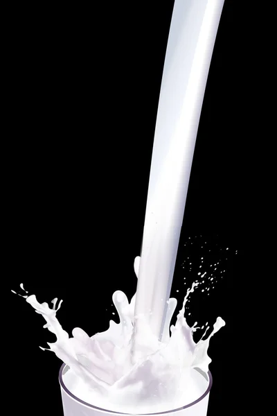 Fondo de salpicadura de leche — Foto de Stock