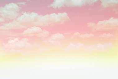 Yeni gökyüzü bulutlar arka plan