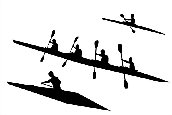 kürek ve Kano. su sporları