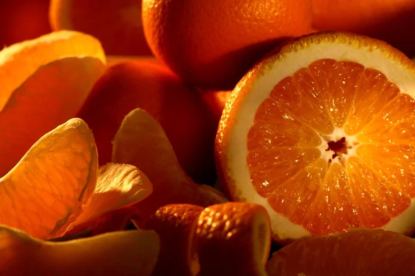 akşam ışığında portakal