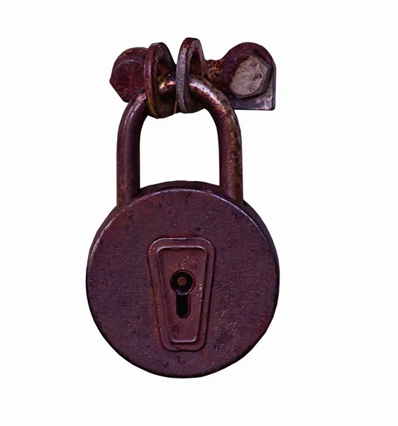 Old rusty lock — Stock Photo, Image