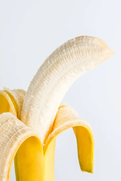 Banan Isolert Hvit Bakgrunn – stockfoto