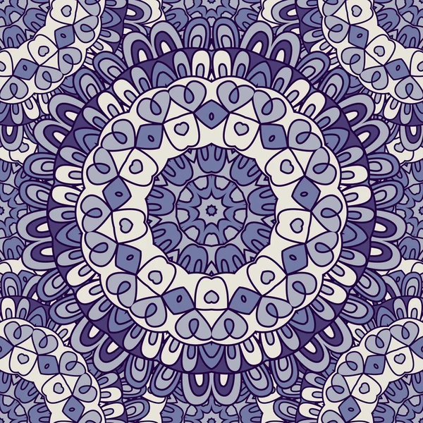 Fondo de vector sin costuras con mandala . — Foto de stock gratis