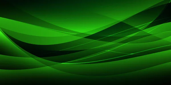 Streszczenie Modern Green Eleganckie Kształty Świecące Tło Tapety — Zdjęcie stockowe