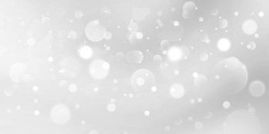 Gri Soyut Bokeh ile bulanık arkaplan