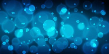 Modern Mavi Bokeh arkaplan tasarımı duvar kağıdı