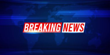 Soyut Flaş Haber Modern Arkaplan Duvar Kağıdı. Haber ve kanal için yeni ortam arkaplanı.