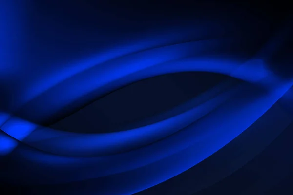 青丸ランダム形アブストラクトグラデーション背景壁紙 現代の青い波の概念の背景 — ストック写真
