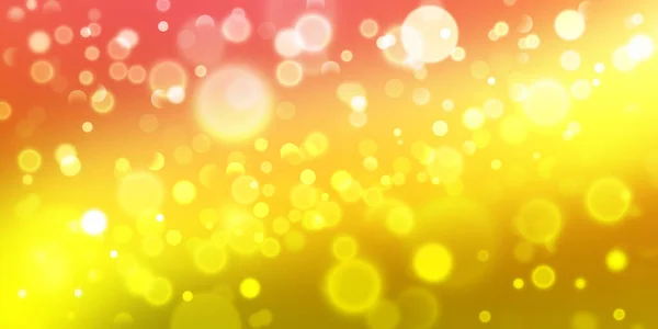 Yellow Red Soft Bokeh Background — Stock Photo, Image