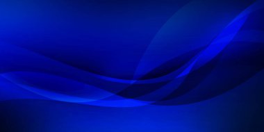 Modern Mavi Şekiller Soyut Arkaplan Duvar Kağıdı Tasarımı. Yeni mavi arkaplan kavramı