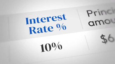 Borç Yükümlülüğü Bilinci Dijital Finansal Platformunda Yükselen Faiz Oranlarının% 8 'den% 43' e çıkarılması.