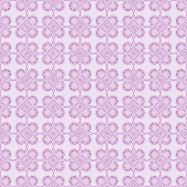 Bezešvé kaleidoskopický zdobený vzor v fialová — Stock fotografie