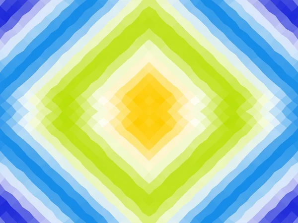 Mosaïque polygonale avec ornement de couleur vive. Modèle sans couture — Image vectorielle