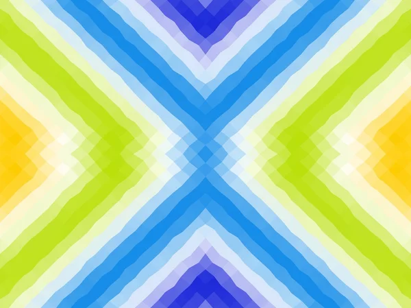 Nahtloses Muster. Polygonales Mosaik mit leuchtenden Farbverzierungen — Stockvektor