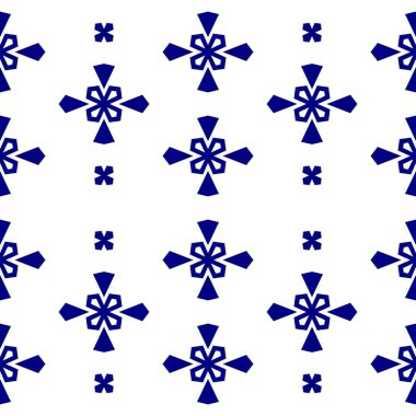 Beyaz arka planda geometrik süslemeleri olan kusursuz lacivert desenli. Boyutlandırılabilir pastel renkli duvar kağıdı. Döşeme, ambalaj kağıtları, duvar kağıtları gibi kullanılabilir. 