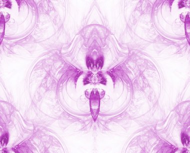 Menekşe sorunsuz bir şekilde dekore edilmiş desen