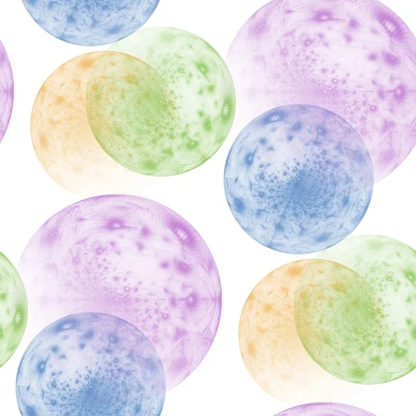Άνευ ραφής χρωματιστή μπάλα μοτίβο — Φωτογραφία Αρχείου