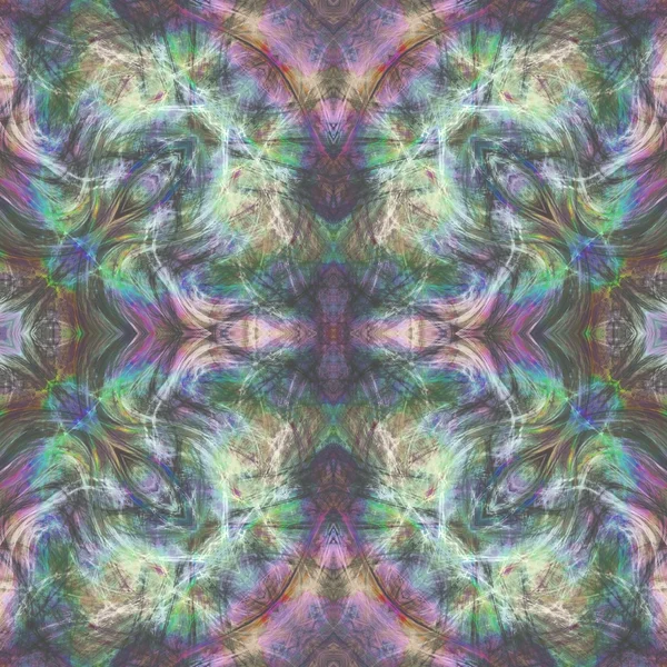 Seamless kaleidoscope texture or pattern in pastel colors 7 — Stock Photo, Image