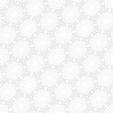 Sorunsuz süslü arka plan veya doku gri beyaz