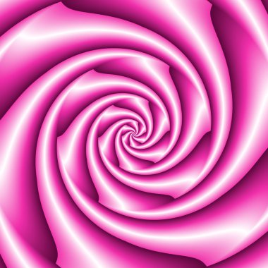 Soyut sarmal arka planda pembe