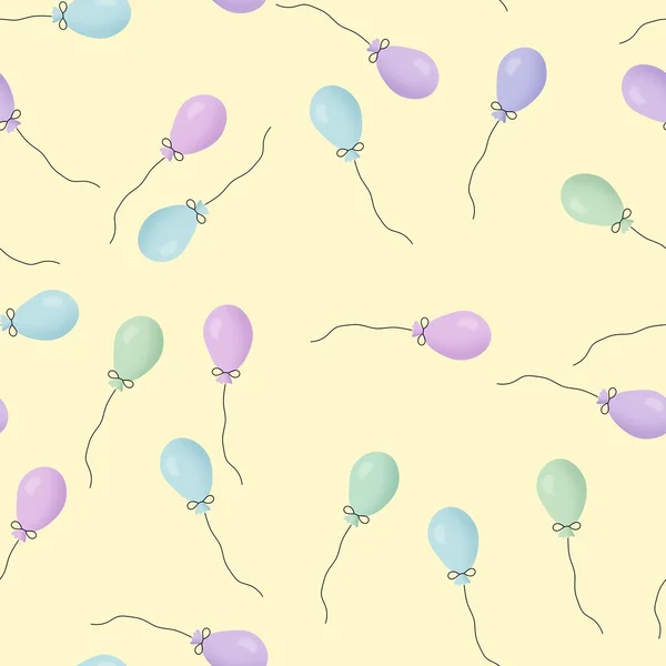 Seamless balloon pattern. Party background — Stock Photo, Image