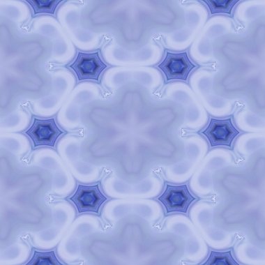 Sorunsuz kaleydoskop doku veya desen mavi 2